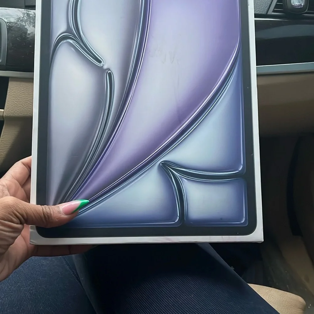 Apple Tablet - Purple and Silver